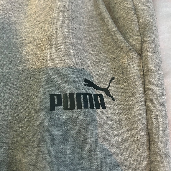 PUMA Mens Essentials Logo Fleece Sweatpants - Picture 2 of 4